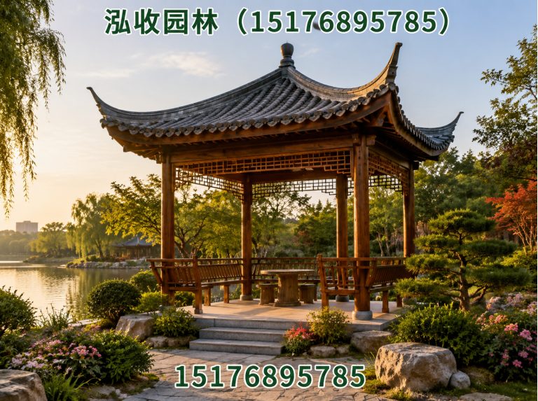 淮南凉亭展示图