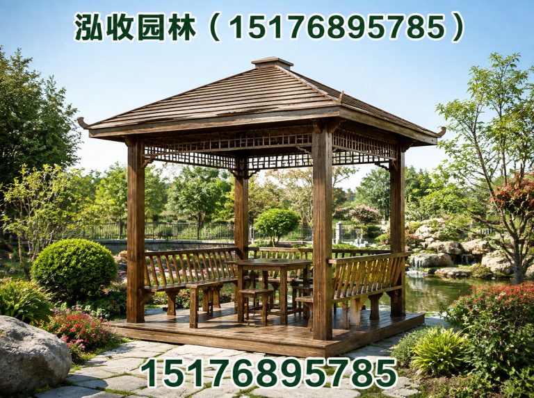 淮南防腐木展示图